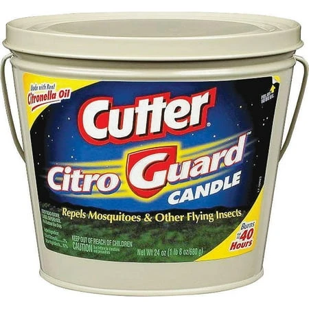 Cutter Citroguard 17 Oz. Insect Repellent Bucket Candle - Hg-95783