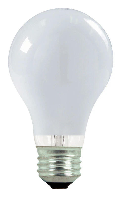 Satco 53 W A19 A-Line Halogen Bulb 1,050 lm Warm White 2 PK