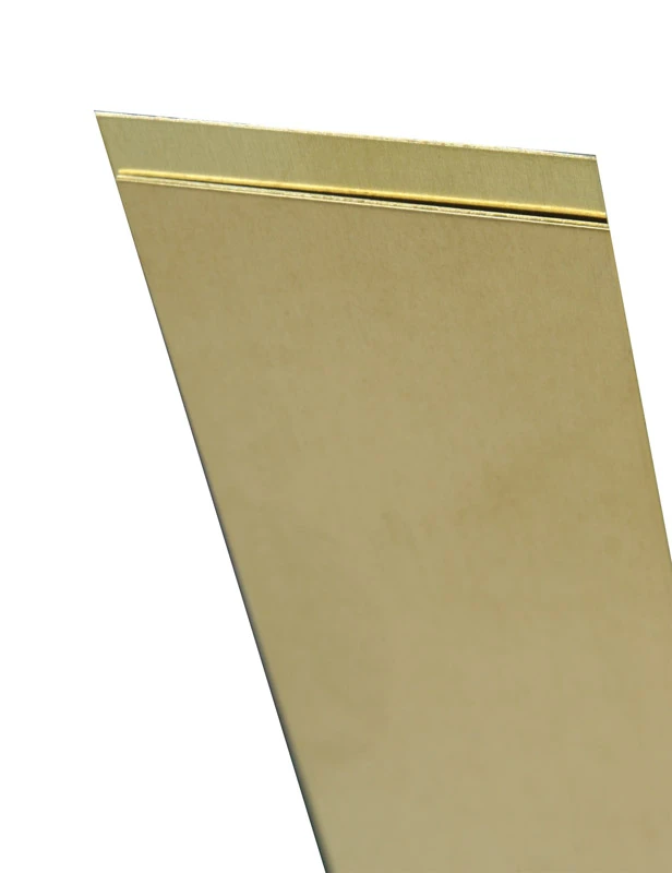 Brass 3/4 In. X 12 In. Strip Stock - 0.064 In. Thickness