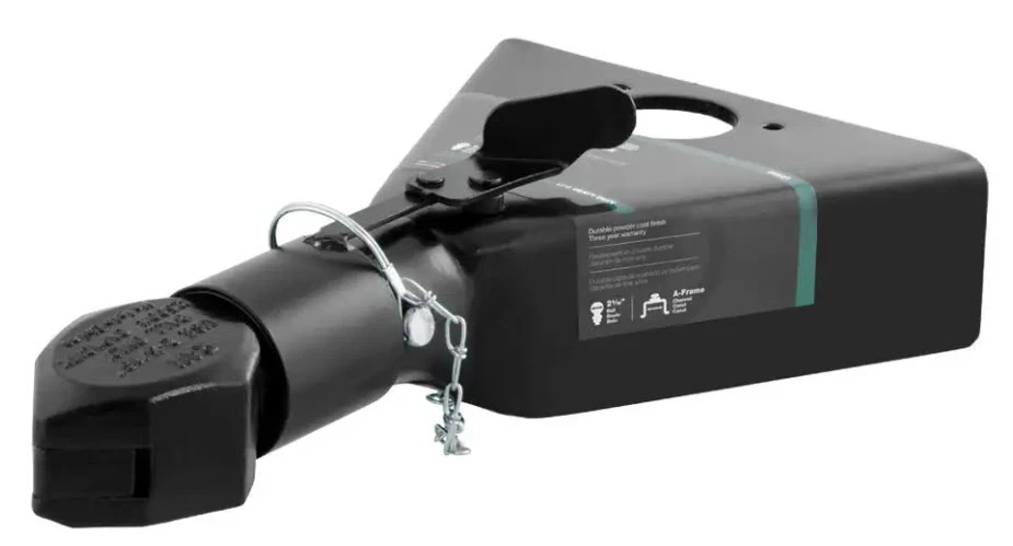 25227 A-frame Trailer Coupler, 12,500 Lb Capacity, 2-5/16 In Ball, Black