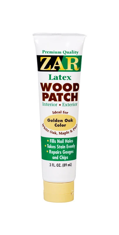 31441 Golden Oak Latex Wood Patch, 3 Oz Tube For Interior & Exterior Use