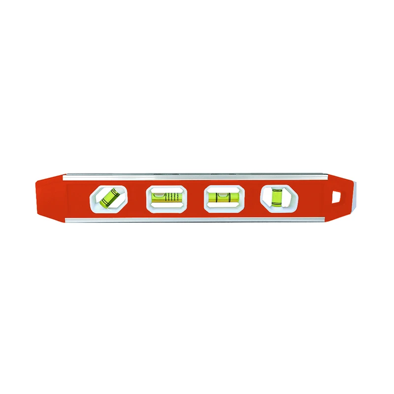 Level 12 In. Aluminum Reinforced Magnetic Torpedo Level With 4 Vials