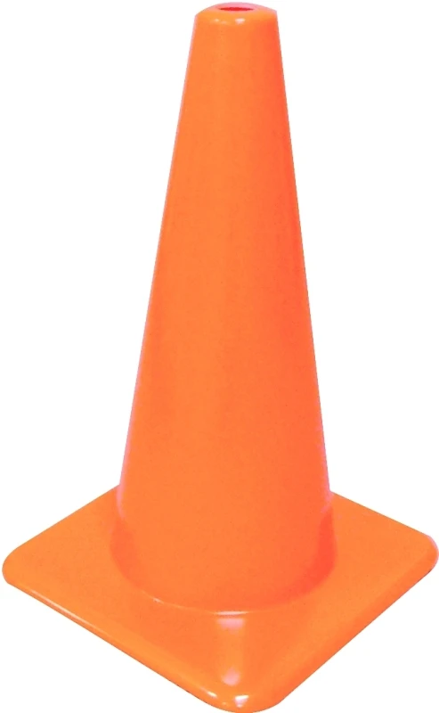 Safety Works Professional 18 In. H. Hi-Vis Orange Safety Cone