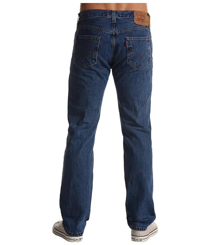 Men's 501 Original Fit Jeans, Size 30 X 32, Medium Stonewash Blue