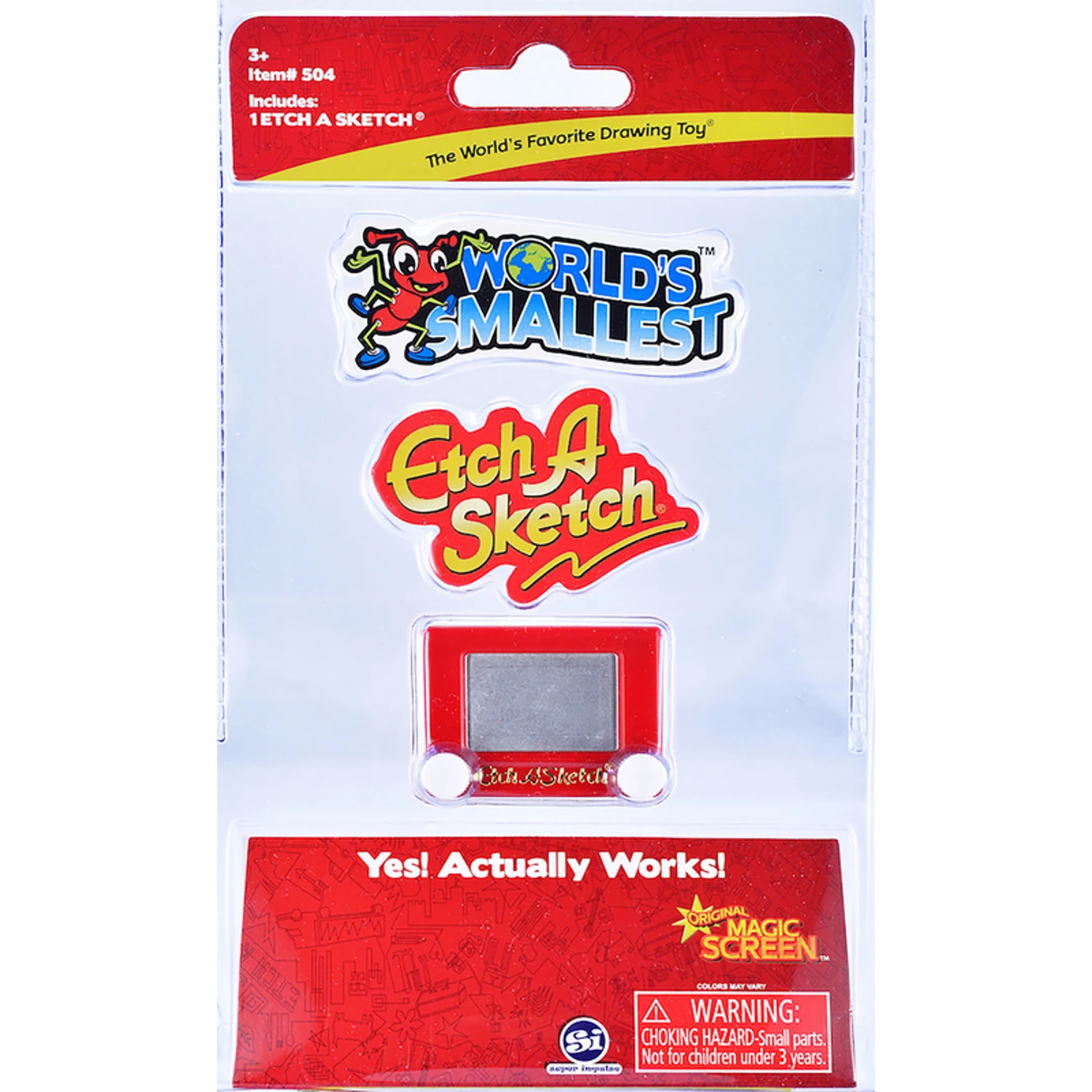 Worlds Smallest Etch a Sketch