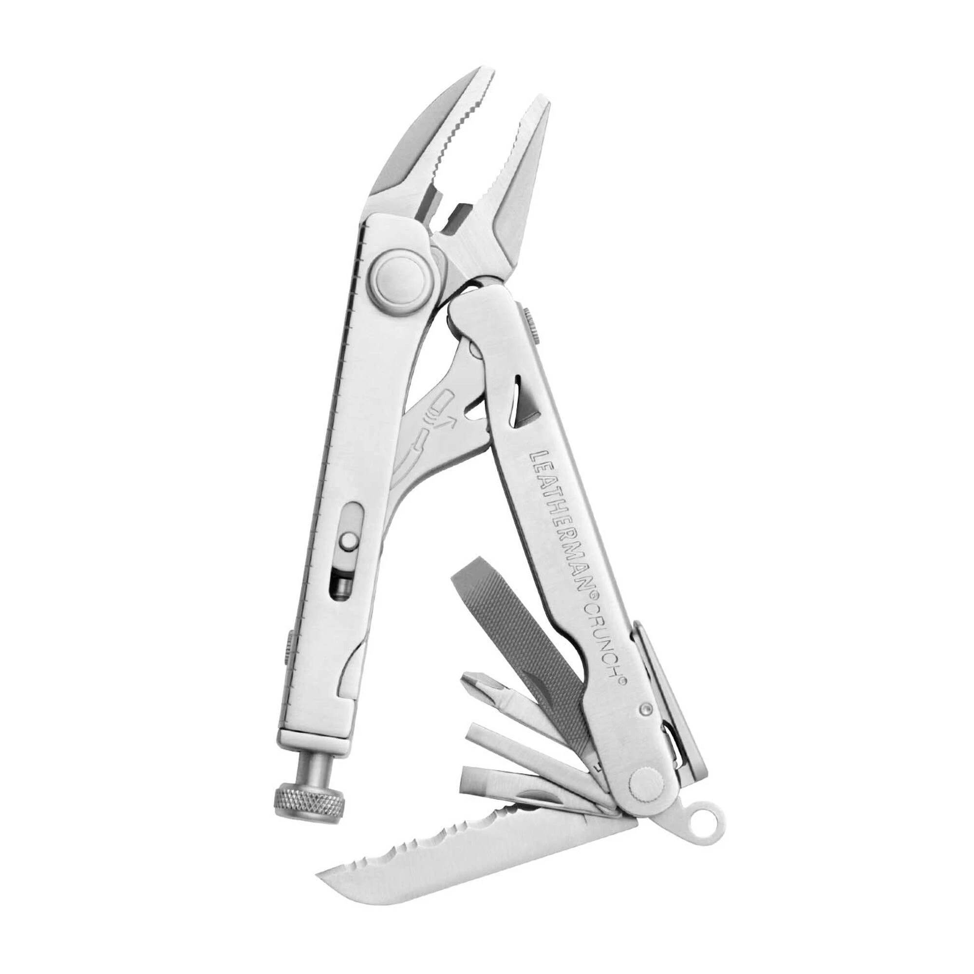 Crunch Multi-tool With Locking Pliers And Nylon Sheath - 15 Tools