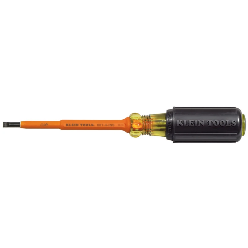 3/16 Inch Insulated Cabinet Screwdriver With Cushion Grip Handle