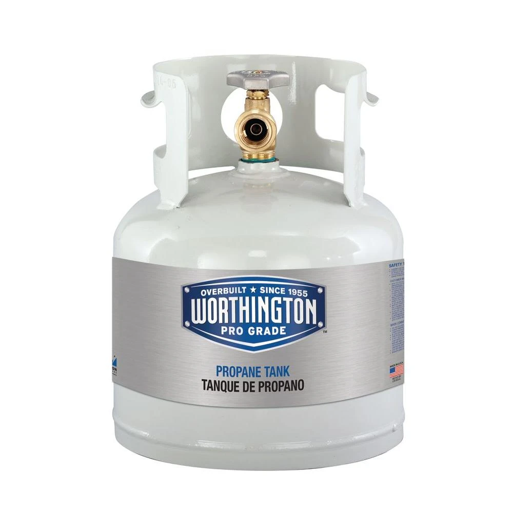 Manchester Tank 4.25 Lb. Capacity Steel Vertical Lp Propane Tank With Opd Valve