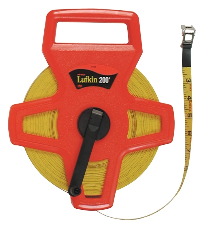 Fe150 150 Ft X 1/2 In Hi-viz Orange Fiberglass Tape Measure