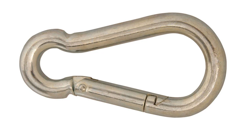 Steel Silver Carabiner 1/2 In. Diameter T7645046v