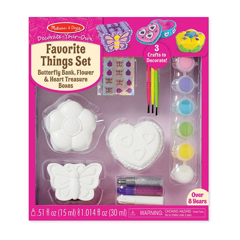 Favorite Things Craft Set - Decorate Your Own Kit (model 9534)