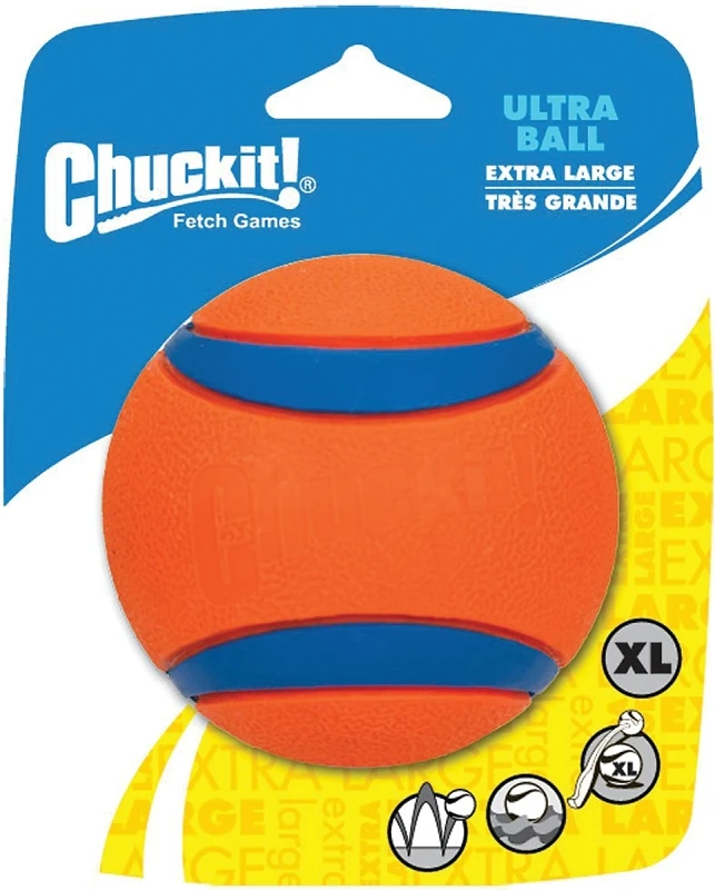 Chuckit! Ultra Ball, X-Large, Orange / Blue