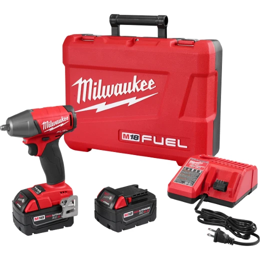 M18 Fuel 18 Volt Lithium-ion Brushless 3/8 In. Compact Impact Wrench Kit