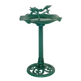 33-in H Lotus Bird Bath With Birds - Model Tec108