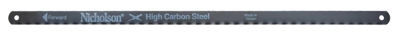 63256 12 In. 18 Tpi Hacksaw Blade, High Carbon Steel, 2-pack