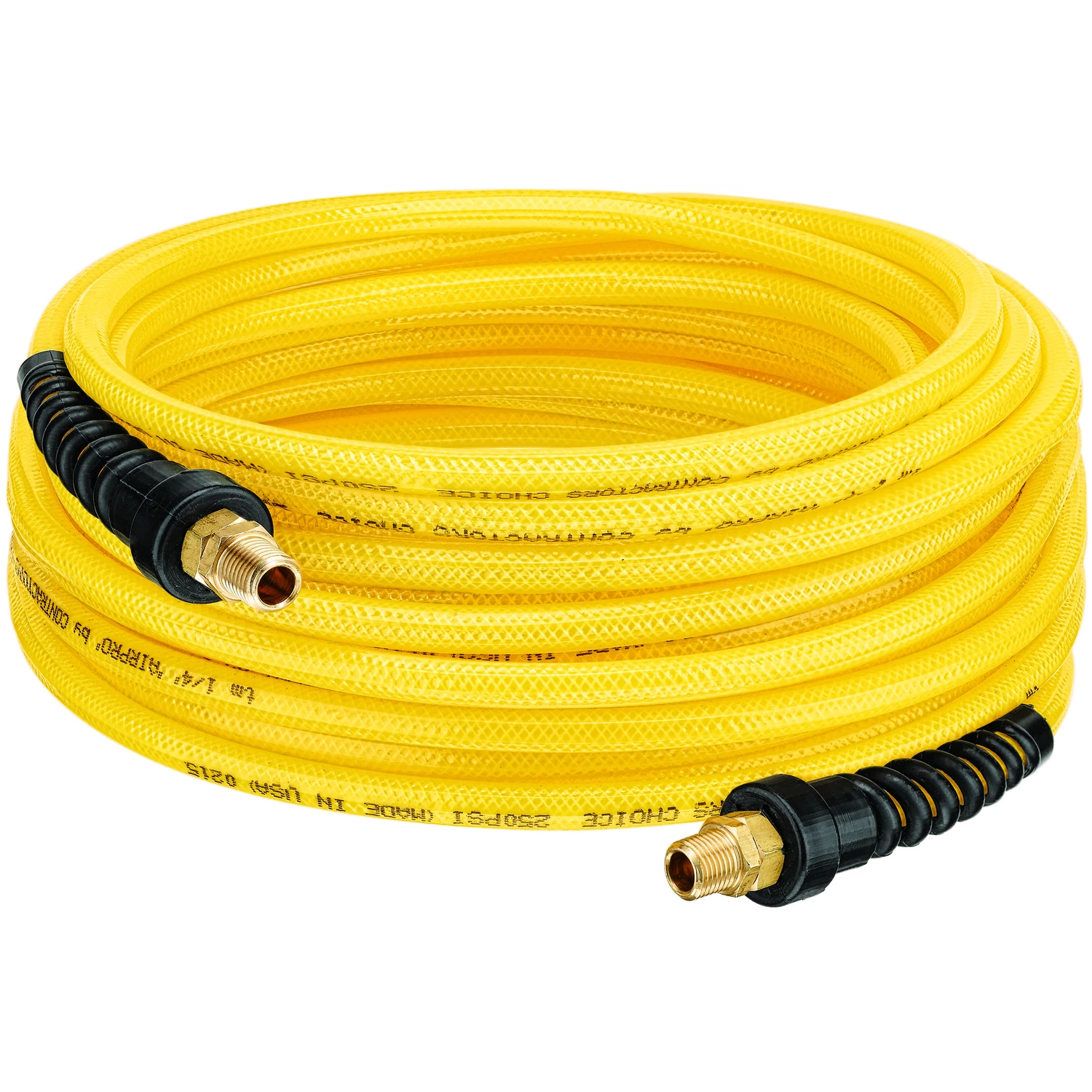 Pro-1450 1/4 In. X 50 Ft. Polyurethane Air Hose, 300 Psi, Yellow