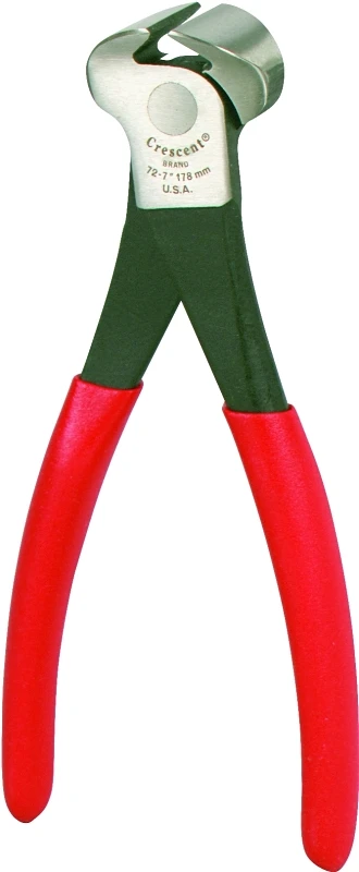 729cvnn End Cutting Nipper Plier, 12 Awg Capacity, Alloy Steel, 9-1/4 In Oal