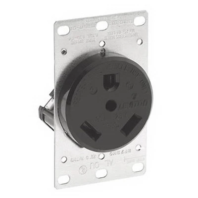 7313 30 Amp 125 Volt Rv Power Receptacle Flush Mount Industrial Grade
