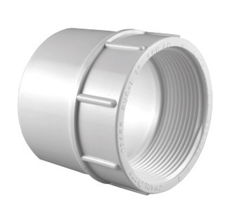 Schedule 40 PVC Pressure Female Adapter, White, 1 In.