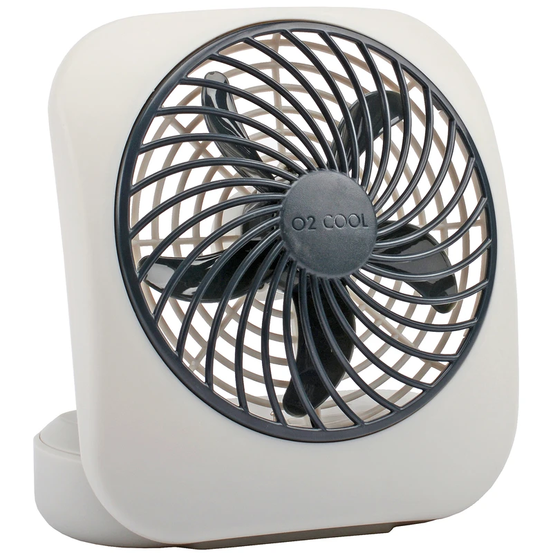 Battery-Powered Personal Fan, 5-In.