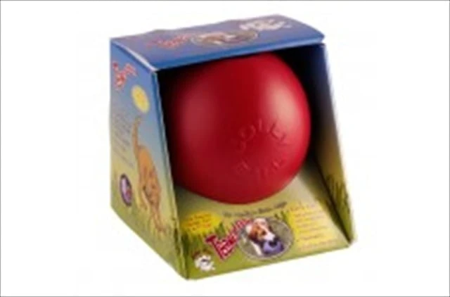 Teaser Ball Dog Toy - 6 Inch Red - Interactive Play