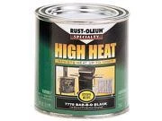 High Heat Enamel Bbq Black 1/2 Pint Protective Coating