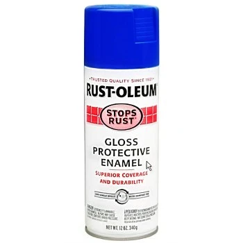 Sail Blue Gloss 12 Oz. Anti-rust Spray Paint - Protective Enamel