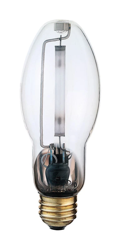Satco 100W Clear ED17 Medium High-Pressure Sodium High-Intensity Light Bulb