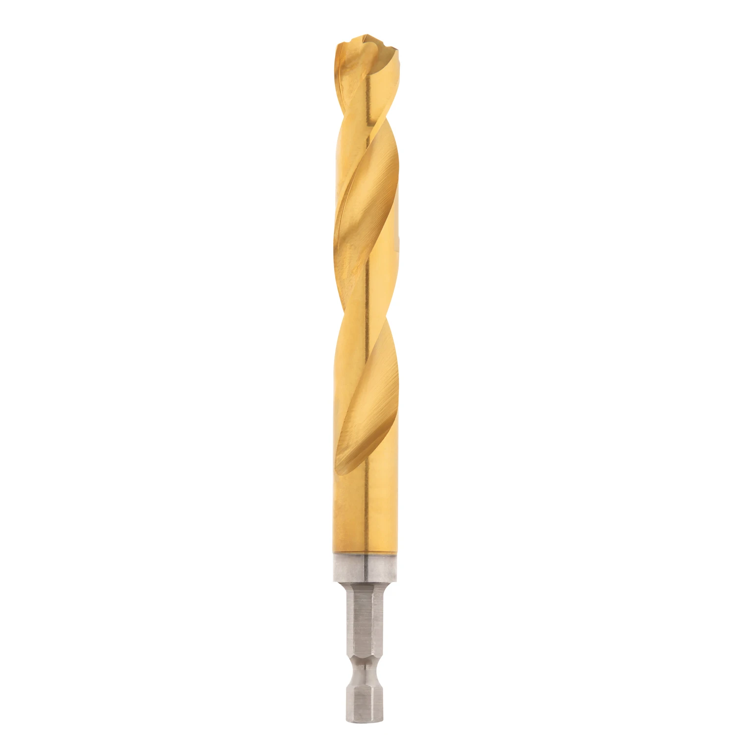 Shockwave Impact Duty 1/2 In. Titanium Hex Shank Drill Bit 5-1/8 In. Length