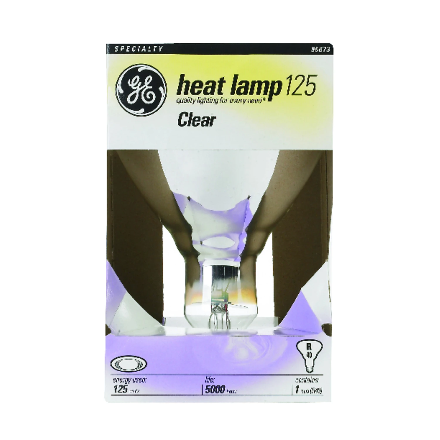 Infrared Heat Reflector Light Bulb, 125 Watt