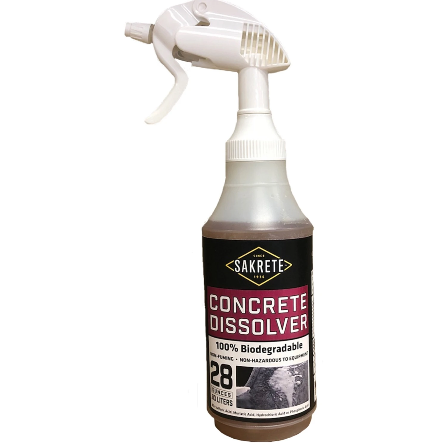 Maximizer 28 Oz. Concrete And Mortar Dissolver - Biodegradable And Non-corrosive