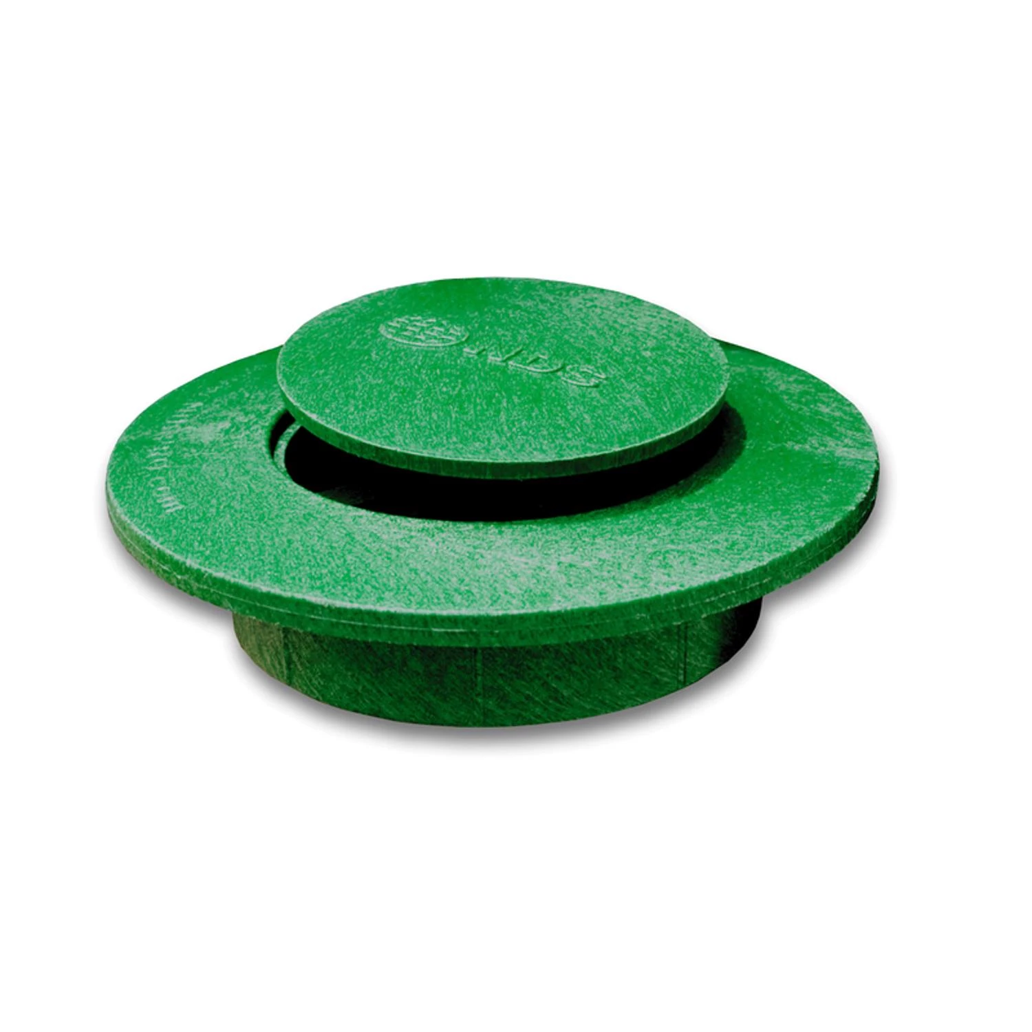 Green Pop-Up Emitter Replacement Lid, 4 Inch Diameter