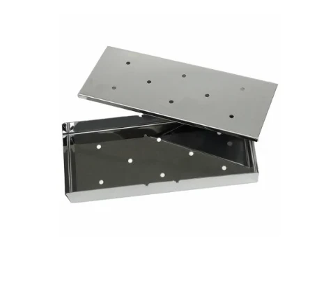 Stainless Steel Grilling Smoker Box for Enhanced Flavor