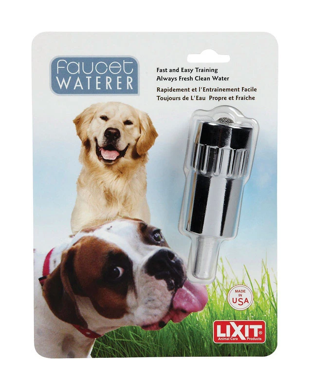 Metal Faucet Waterer For Dogs - Model 30-0840-036
