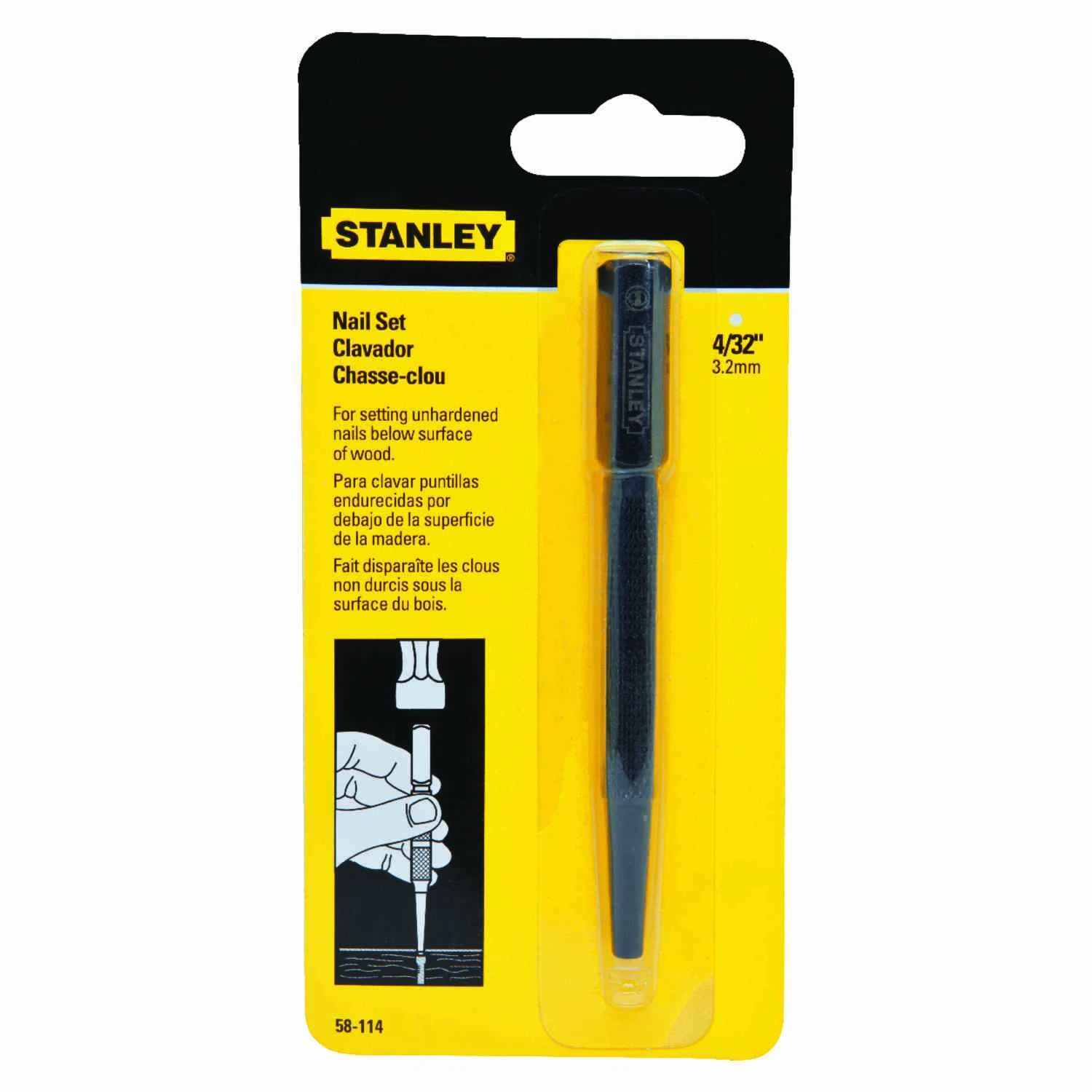 Stanley 4/32 in. Nail Set
