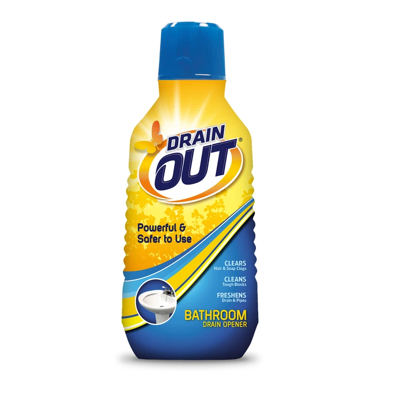 Drain Out 16 Oz. Liquid Bathroom Drain Opener - Model Dob06n