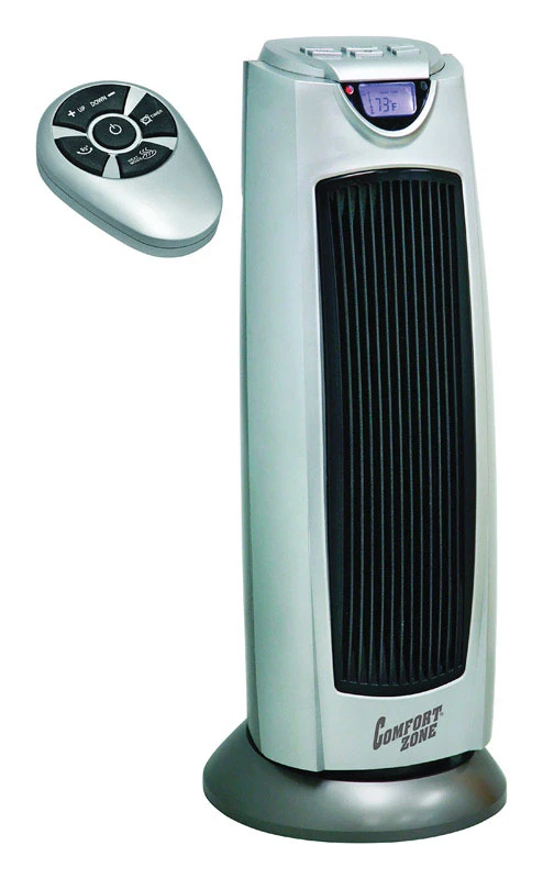 1500w 120v Ceramic Tower Space Heater With Adjustable Thermostat