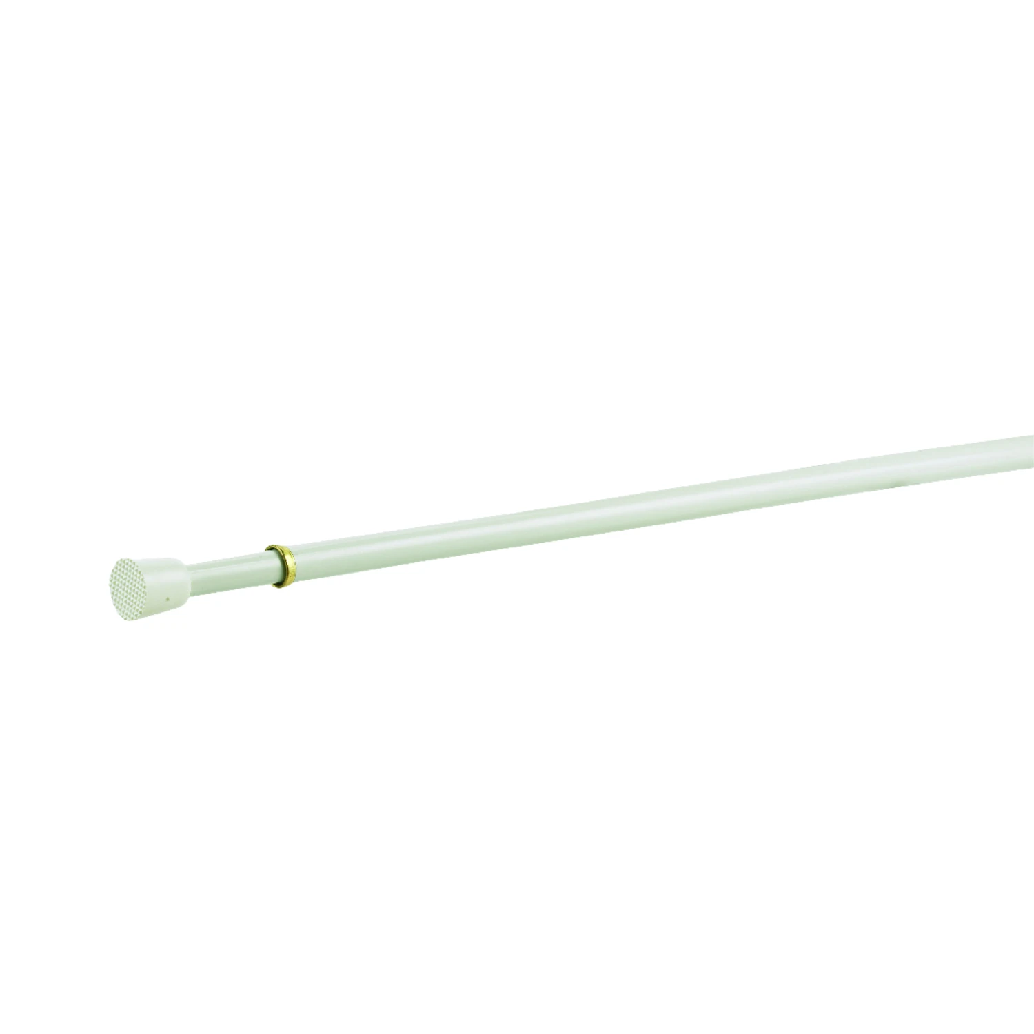 Strafford Spring Tension Rod 28 In. To 48 In. 7/16 In. Diameter White