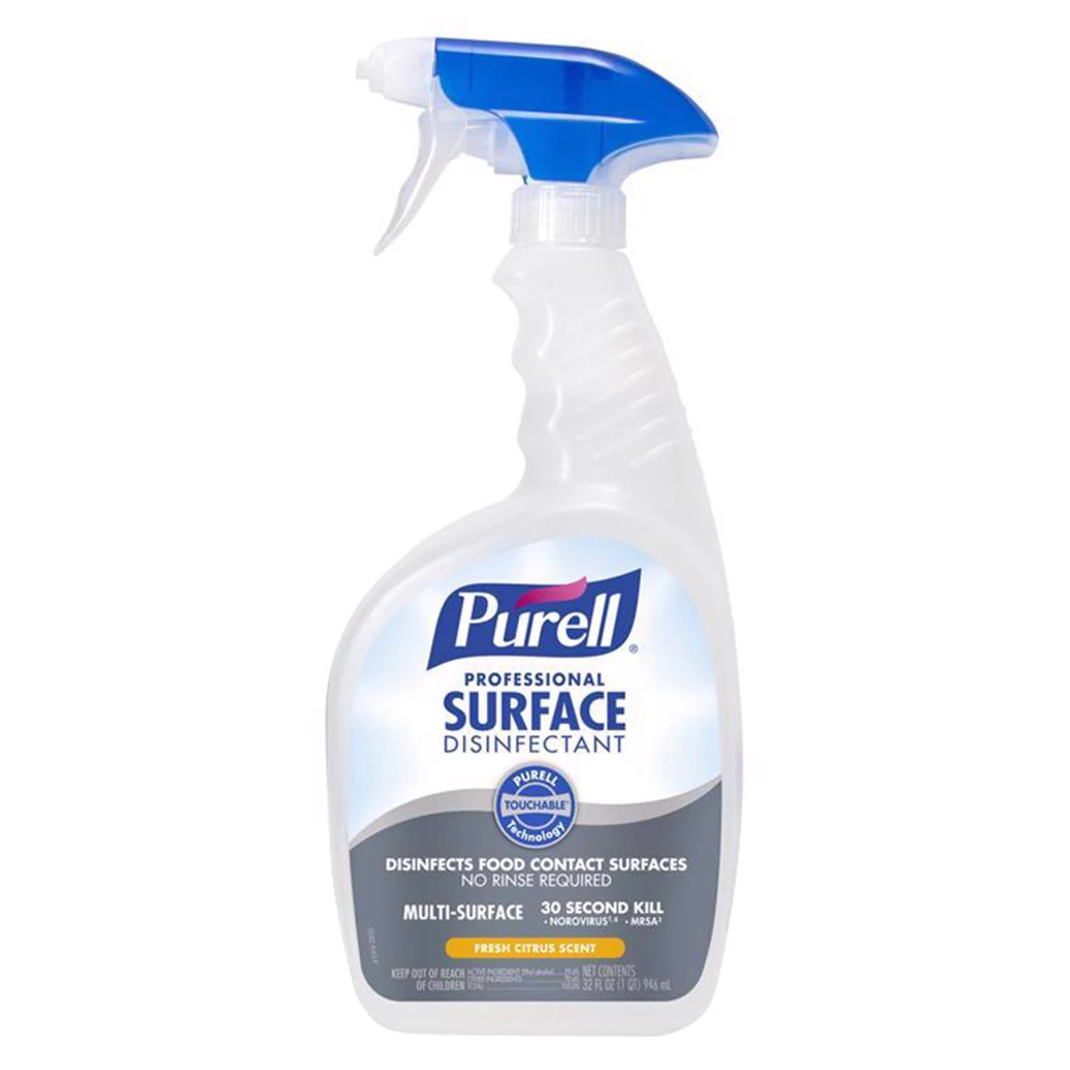 3342-06 Professional Surface Disinfectant, 32 Fl-oz, 2 Spray Triggers, Citrus Scent