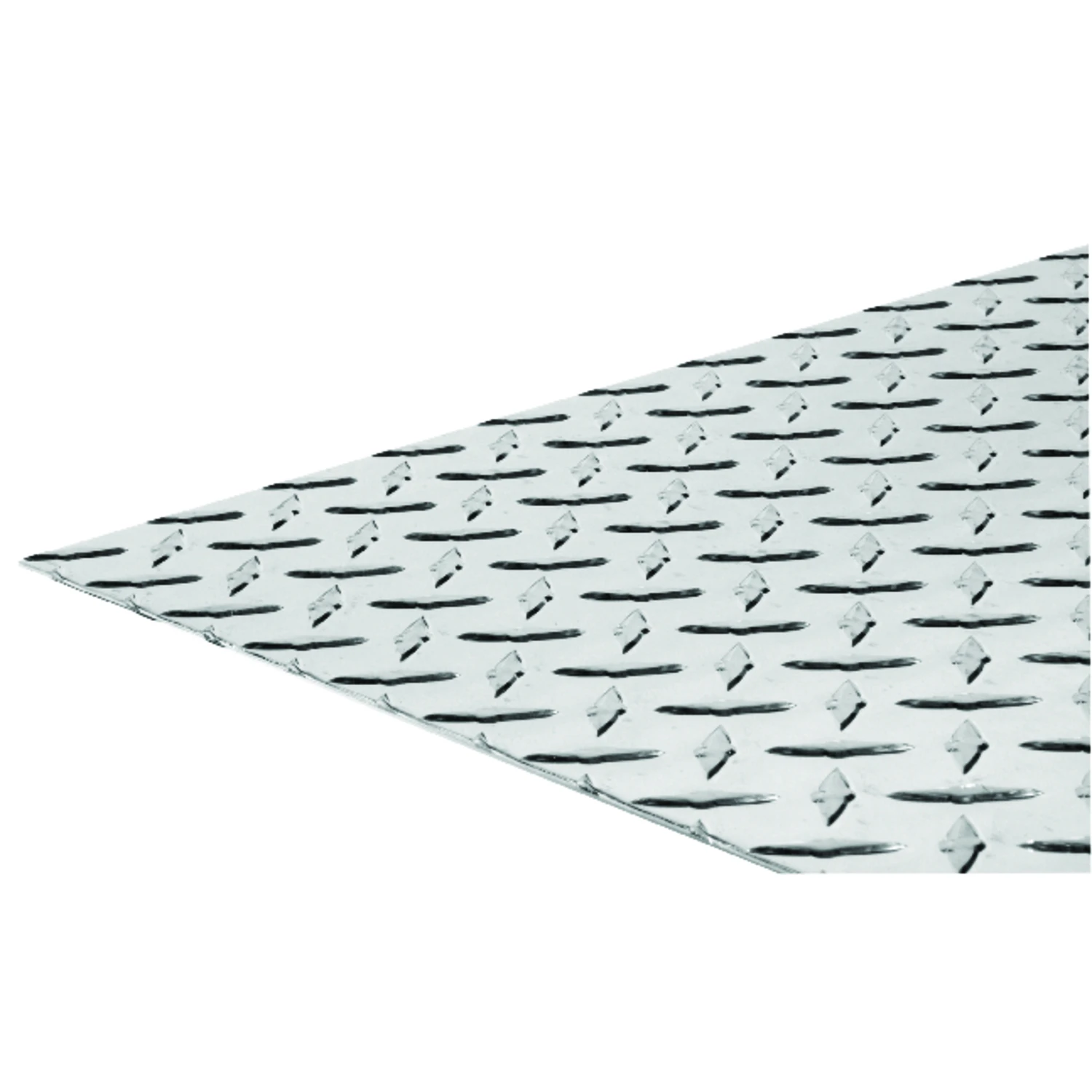 24 In. X 12 In. Aluminum Tread Plate - Bright Finish