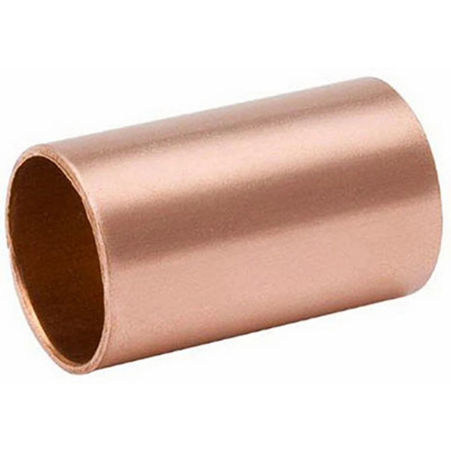 Copper Pipe Coupling Without Stop, 3/4 In. CxC
