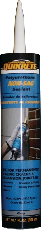 8660-11 Gray Polyurethane Non-sag Sealant, 10.1 Oz Tube