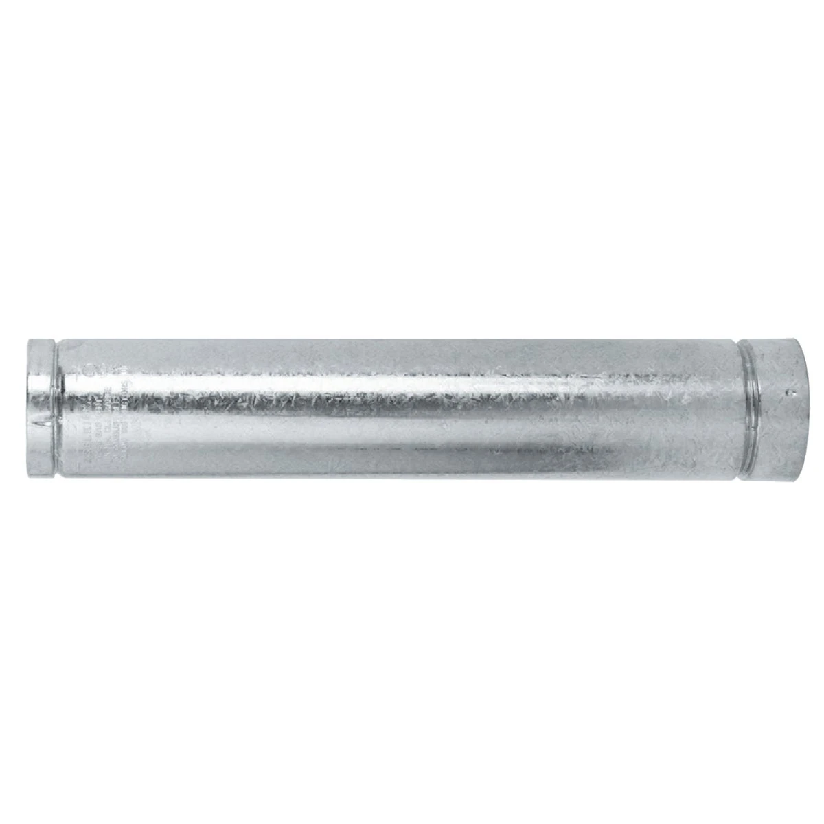 4 In. X 5 Ft. Type B Round Gas Vent Pipe - Aluminum/galvanized Steel