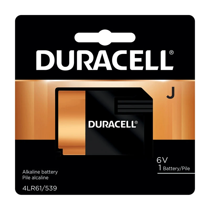 Duracell Alkaline J 6 V 0.58 mAh Medical Battery 1 pk