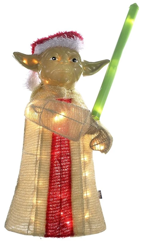 28 LIGHTED YODA