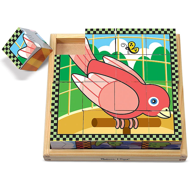 WOODEN CUBE PUZZLE