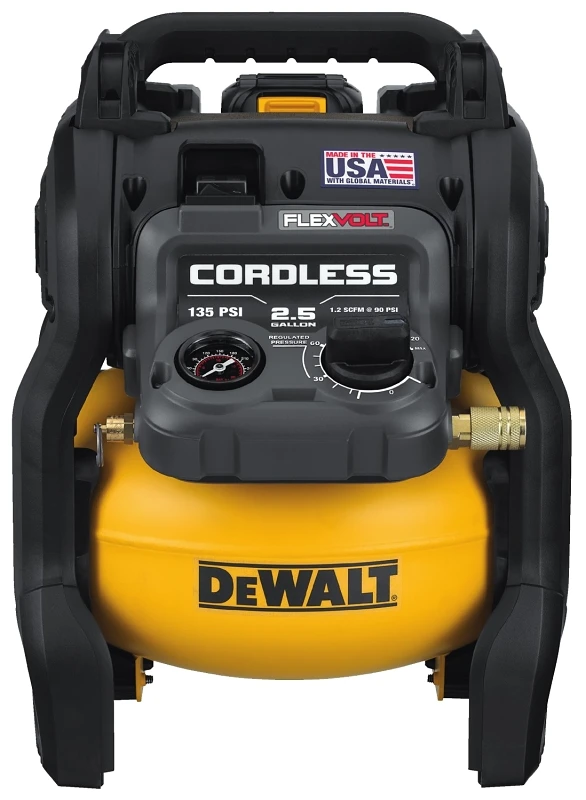 Flexvolt 2.5 Gallon Cordless Air Compressor Kit With Battery And Charger