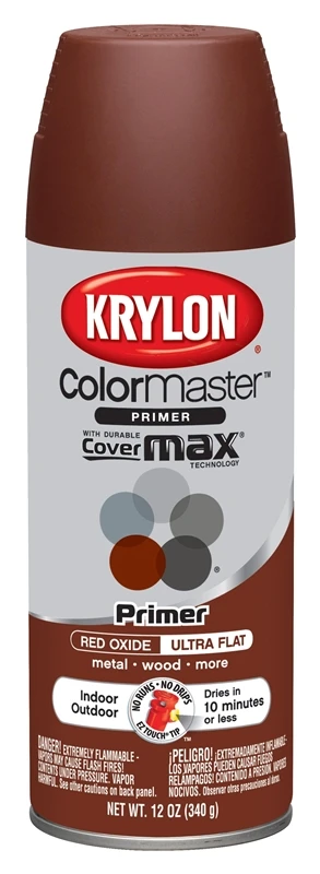 Krylon ColorMaster Red Smooth Primer 12 oz.