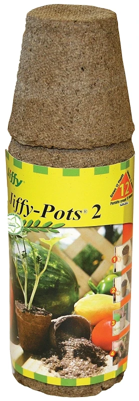 Peat Moss Pots, 2-1/4 Inch, 12-Pk.