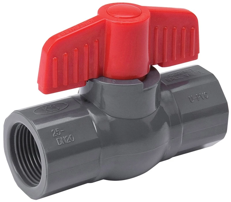 1 In. Fip X 1 In. Fip Pvc Quarter Turn Ball Valve - Schedule 80